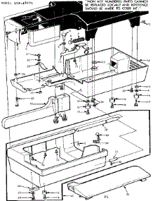 Base Assembly parts for Kenmore Mechanical Sewing Machine 158.19471 (15819471, 158 19471) from AppliancePartsPros.com