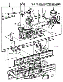 Controls parts for Kenmore Sewing Machine 158.19801 (15819801, 158 19801) from AppliancePartsPros.com
