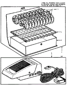Pattern Disc And Foot Control parts for Kenmore Sewing Machine 158.19801 (15819801, 158 19801) from AppliancePartsPros.com