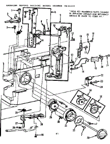 Regulator Assembly parts for Kenmore Sewing Machine 158.19802 (15819802, 158 19802) from AppliancePartsPros.com