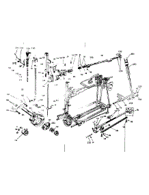 Presser Bar And Shuttle Assembly parts for Kenmore Sewing Machine 158352 from AppliancePartsPros.com