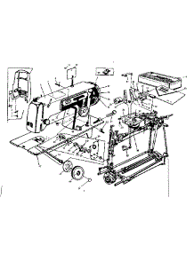Bobbin Winder And Stitch Regulator parts for Kenmore Sewing Machine 158352 from AppliancePartsPros.com