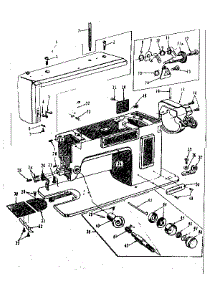 Needle Plate parts for Kenmore Sewing Machine 158445 from AppliancePartsPros.com