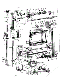 Presser Bar And Shuttle Assembly parts for Kenmore Sewing Machine 158471 from AppliancePartsPros.com