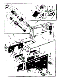Tension Controls parts for Kenmore Mechanical Sewing Machine 158480 from AppliancePartsPros.com