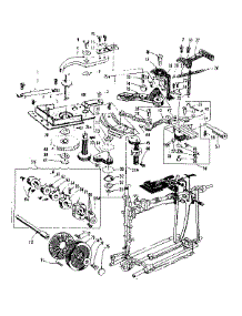 Feed Regulator Assembly parts for Kenmore Mechanical Sewing Machine 158480 from AppliancePartsPros.com
