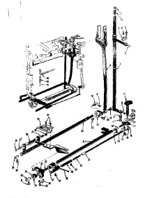 Zigzag Guide Assembly parts for Kenmore Mechanical Sewing Machine 158480 from AppliancePartsPros.com
