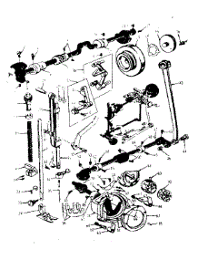 Presser Bar And Shuttle Assembly parts for Kenmore Mechanical Sewing Machine 158680 from AppliancePartsPros.com