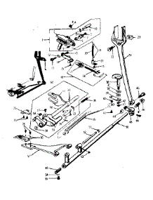 Feed Regulator Assembly parts for Kenmore Mechanical Sewing Machine 158680 from AppliancePartsPros.com