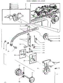 Zigzag Guide Assembly parts for Kenmore Mechanical Sewing Machine 1586850 from AppliancePartsPros.com