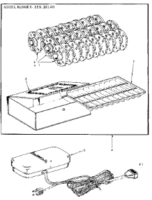 Pattern Disc And Foot Control parts for Kenmore Mechanical Sewing Machine 1586850 from AppliancePartsPros.com