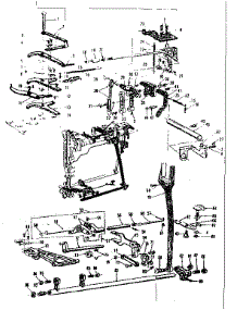 Feed Regulator Assembly parts for Kenmore Mechanical Sewing Machine 158904 from AppliancePartsPros.com