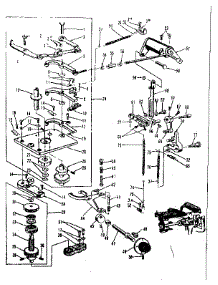 Cam Assembly parts for Kenmore Sewing Machine 158921 from AppliancePartsPros.com