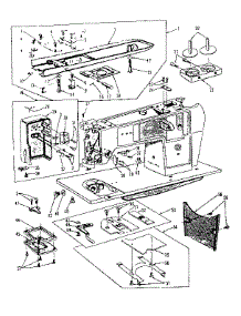 Needle Plate parts for Kenmore Sewing Machine 158922 from AppliancePartsPros.com