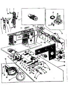 Bobbin Winder And Tension Controls parts for Kenmore Electronic Sewing Machine 158923 from AppliancePartsPros.com