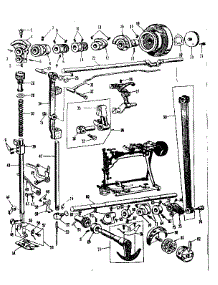 Presser Bar And Shuttle Assembly parts for Kenmore Electronic Sewing Machine 158923 from AppliancePartsPros.com