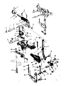 Feed Regulator Assembly parts for Kenmore Sewing Machine 158924 from AppliancePartsPros.com