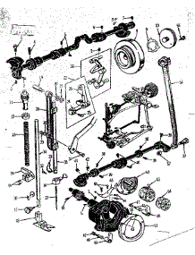 Presser Bar And Shuttle Assembly parts for Kenmore Mechanical Sewing Machine 158960 from AppliancePartsPros.com