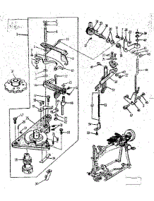 Zigzag Guide Assembly parts for Kenmore Mechanical Sewing Machine 158960 from AppliancePartsPros.com