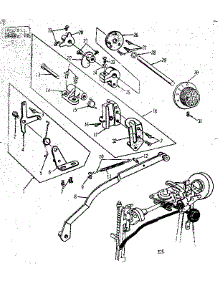 Cam Assembly parts for Kenmore Mechanical Sewing Machine 158960 from AppliancePartsPros.com