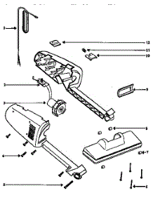 Motor Assembly parts for Eureka Upright Vacuum 161A from AppliancePartsPros.com