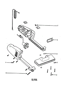 Stick Broom parts for Eureka Upright Vacuum 161D from AppliancePartsPros.com