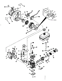 Engine parts for Tecumseh Lawn & Garden Engine 1631-B from AppliancePartsPros.com