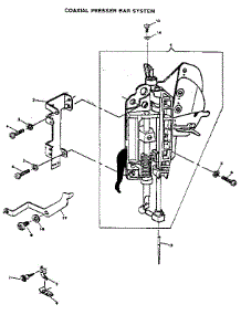 Coaxial Presser Bar System parts for Kenmore Sewing Machine 16322 from AppliancePartsPros.com