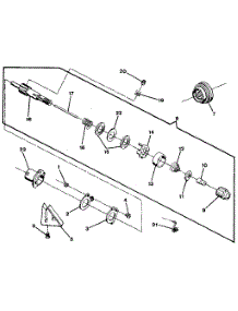 Tension Assembly parts for Kenmore Sewing Machine 16331 from AppliancePartsPros.com
