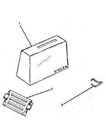 Face Plate Grille parts for Kenmore Sewing Machine 16331 from AppliancePartsPros.com