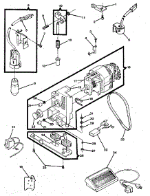 Electrical Equipment parts for Kenmore Sewing Machine 16331 from AppliancePartsPros.com