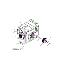 Wheel Kit parts for Generac Generator 1642-0 from AppliancePartsPros.com