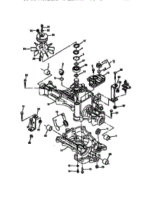 Transaxle Case parts for Sabre Front-Engine Lawn Tractor 1646 from AppliancePartsPros.com