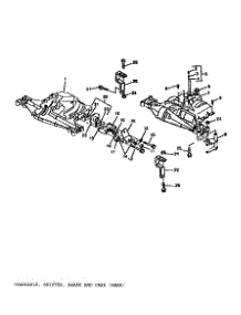 Transaxle, Shifter, Brake And Case (Gear) parts for Sabre Front-Engine Lawn Tractor 1646 HYDRO GXSABRD from AppliancePartsPros.com