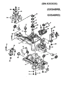 Transaxle Case (Hydro) parts for Sabre Front-Engine Lawn Tractor 1646 HYDRO GXSABRD from AppliancePartsPros.com