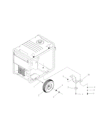 Wheel Kit parts for Generac Generator 1647-0 from AppliancePartsPros.com