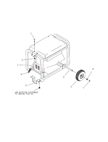 Wheel Kit parts for Generac Generator 1656-1 from AppliancePartsPros.com