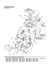 Engine & Electric Clutch parts for Simplicity Front-Engine Lawn Tractor 1693092 from AppliancePartsPros.com