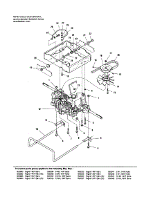 Transmission / Belt / Carrier parts for Simplicity Front-Engine Lawn Tractor 1693325 from AppliancePartsPros.com