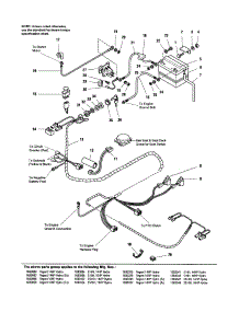 Electrical parts for Simplicity Front-Engine Lawn Tractor 1693329 from AppliancePartsPros.com