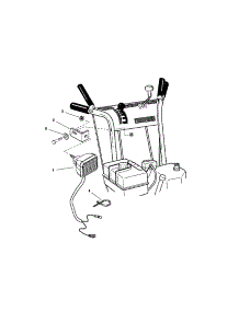Headlight parts for Snapper Gas Snowblower 1694854 from AppliancePartsPros.com
