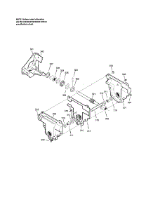 Gear Case parts for Murray Gas Snowblower 1695539 from AppliancePartsPros.com