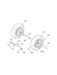 Wheels parts for Snapper Gas Snowblower 1695735 from AppliancePartsPros.com