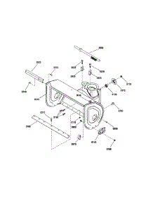 Auger Housing parts for Snapper Gas Snowblower 1695964 from AppliancePartsPros.com