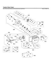 Traction Drive parts for Briggs & Stratton Gas Snowblower 1696610-03 from AppliancePartsPros.com