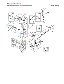 Discharge Chute parts for Briggs & Stratton Gas Snowblower 1696614-00 from AppliancePartsPros.com