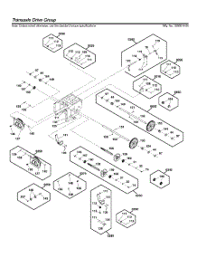 Transaxle Drive parts for Briggs & Stratton Gas Snowblower 1696614-04 from AppliancePartsPros.com