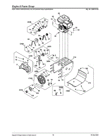 Engine & Frame parts for Briggs & Stratton Gas Snowblower 1696619-00 from AppliancePartsPros.com