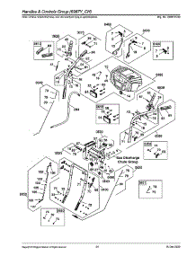 Handles & Controls parts for Briggs & Stratton Gas Snowblower 1696619-00 from AppliancePartsPros.com