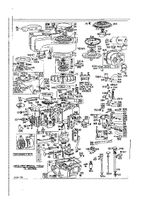 Replacement Parts parts for Briggs & Stratton Lawn & Garden Engine 170700 TO 170708 (0010 - 0017) from AppliancePartsPros.com